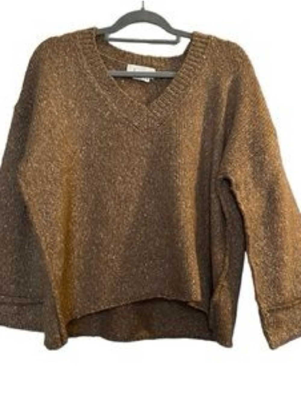 Anthropologie Maggie Bell-Sleeved Sweater - Picture 4 of 10